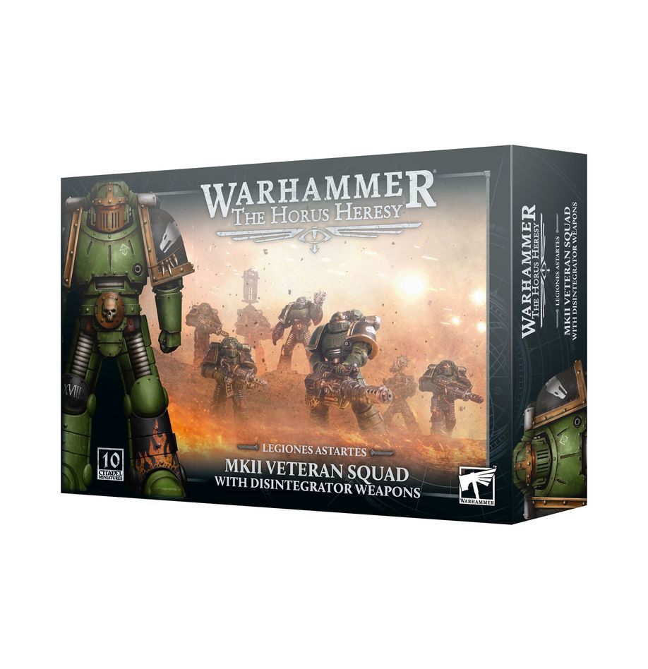 Legiones Astartes: MKII Veteran Squad with Disintegrator Weapons