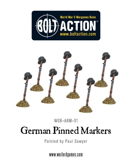 Bolt Action - German Pinned Markers