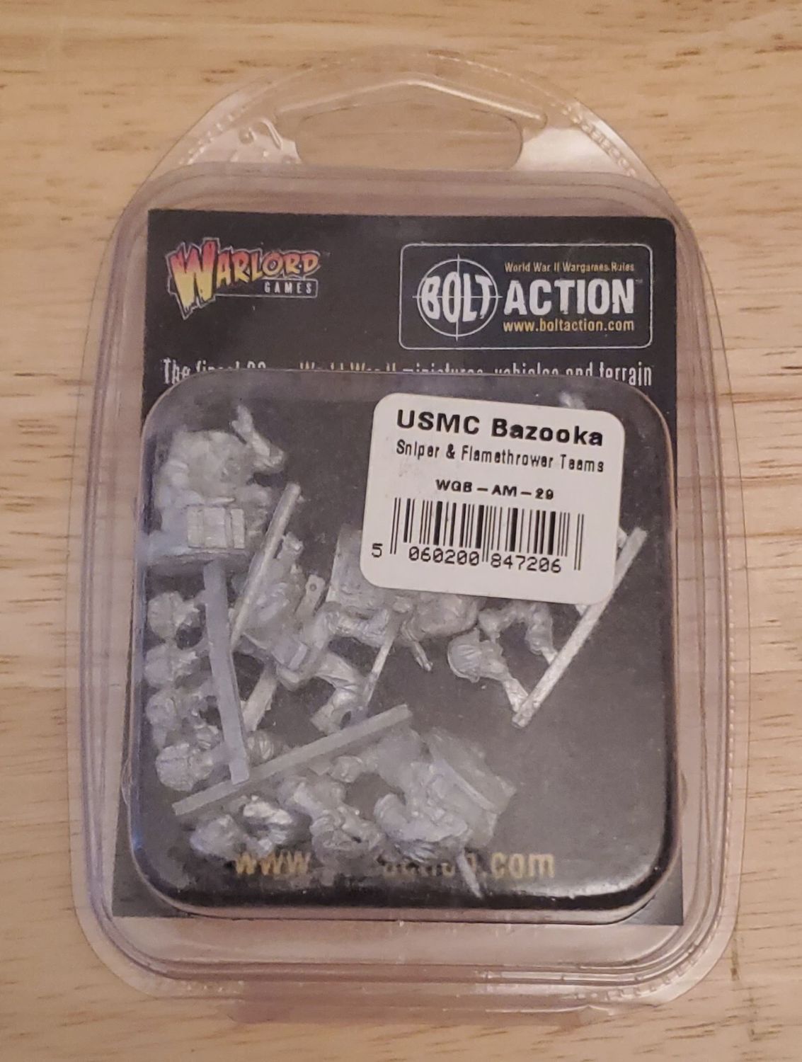 Bolt Action - USMC Bazooka, Sniper, Flamethrower Teams