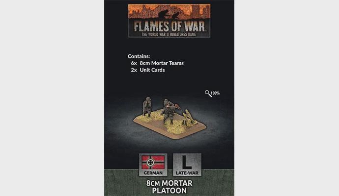 Flames of War - German 8cm Mortar Platoon