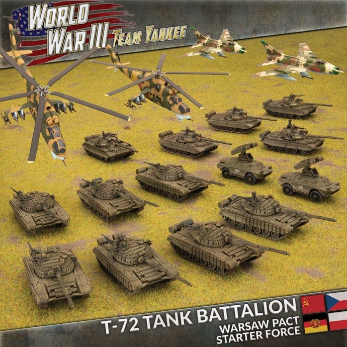 Warsaw Pact Starter Force – T-72 Tank Battalion
