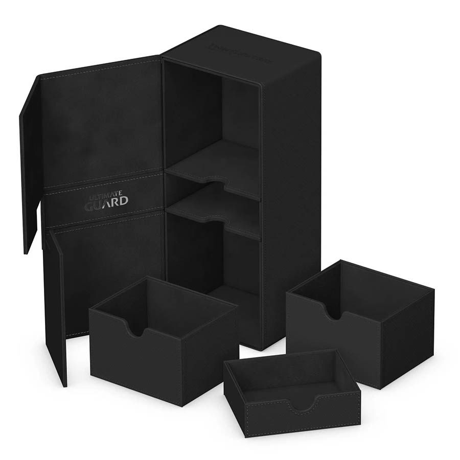 Ultimate Guard Deck Case 266+ Twin Flip&#39;N&#39;Tray - Black
