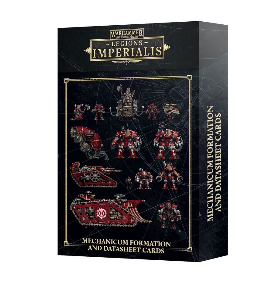 Legions Imperialis: Mechanicum Formation and Datasheet Cards
