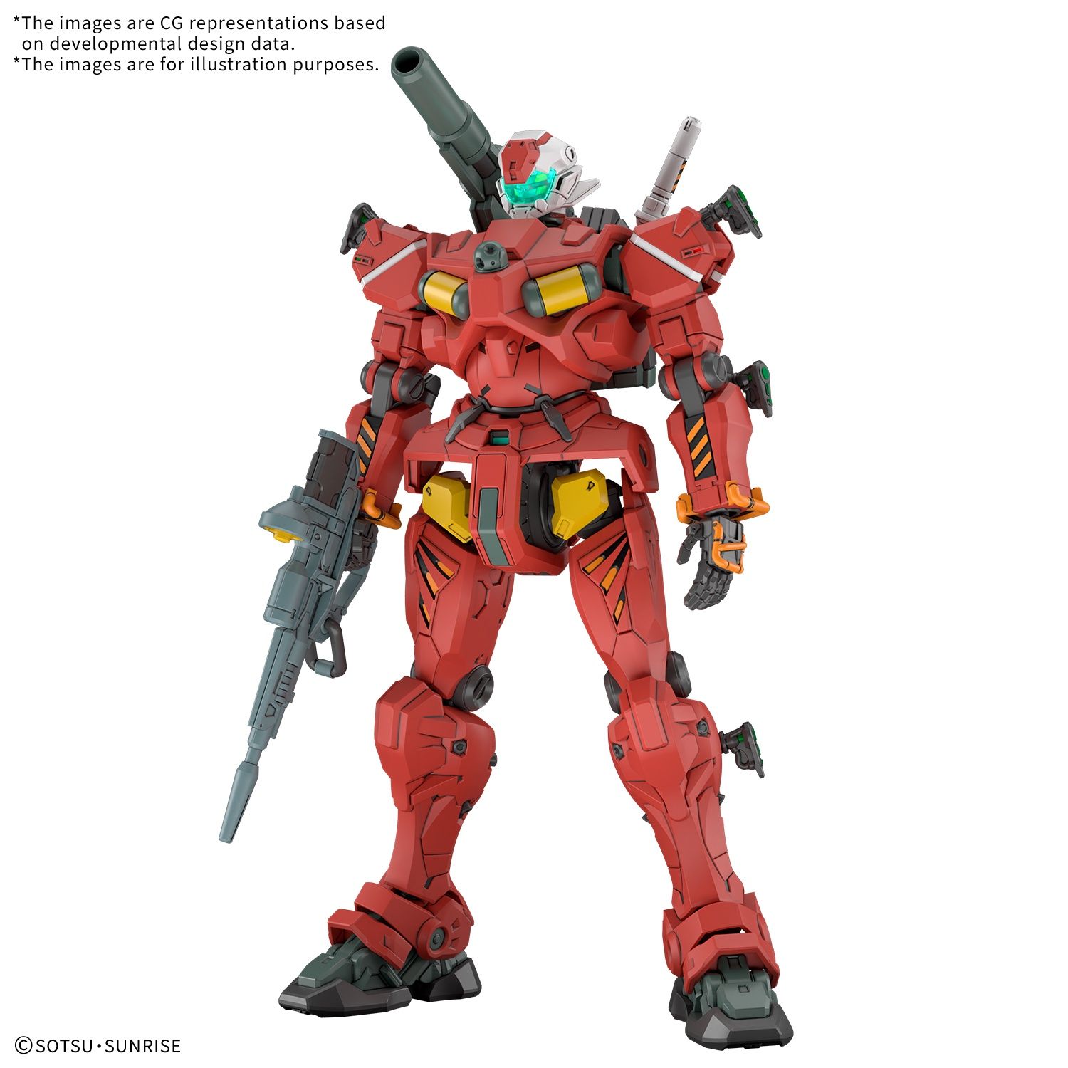 Bandai Hobby - Mobile Suit Gundam GQuuuuuuX - #6 Light-Type Guncannon HG 1/144 Model Kit