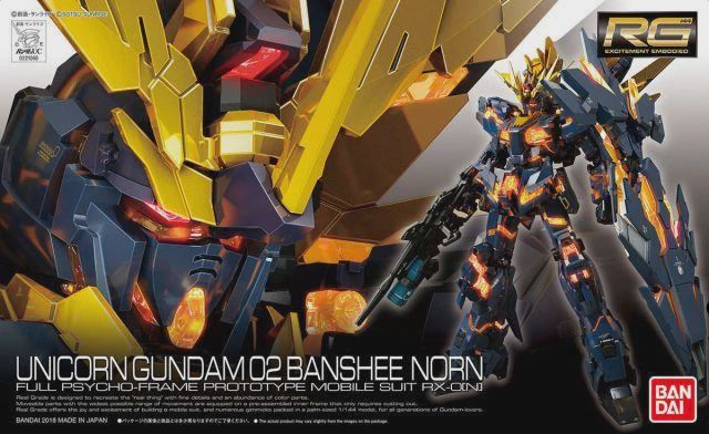RG 1/144 - Unicorn Gundam 02 Banshee Norn