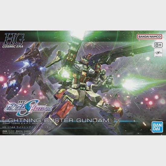 HGCE Mobile Suit Gundam SEED FREEDOM- #253 Lighting Buster Gundam 1/144