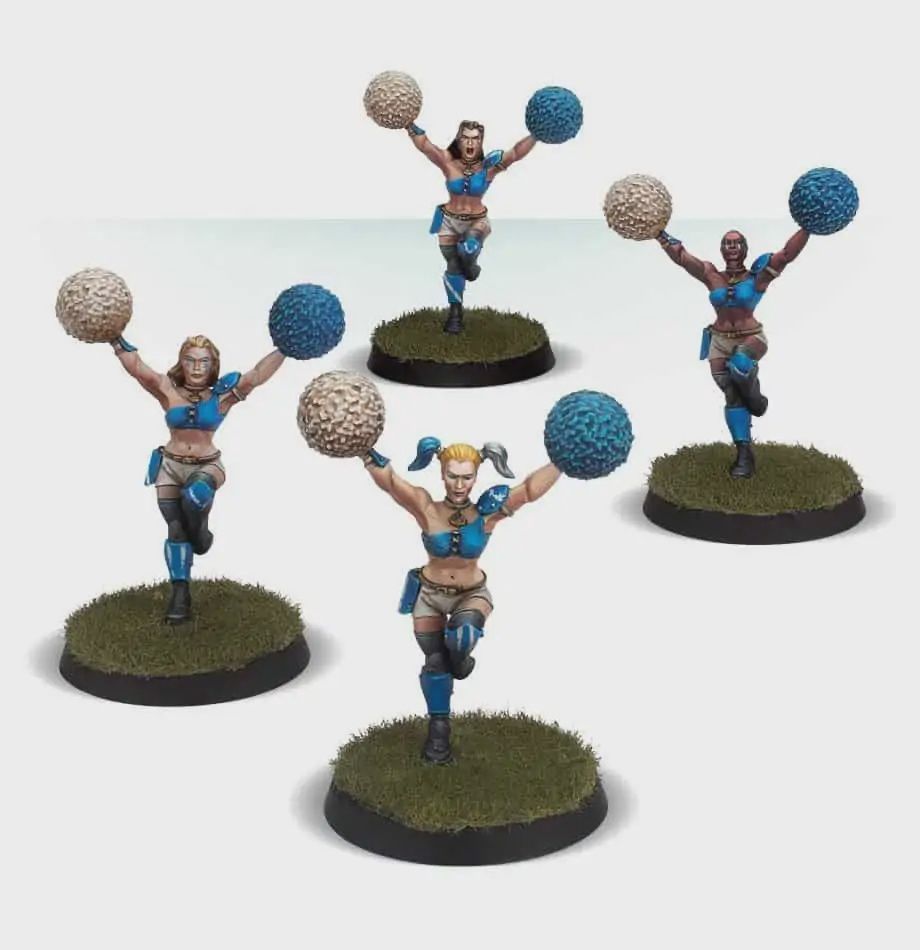Blood Bowl: The Reaverettes Human Cheerleaders - FW