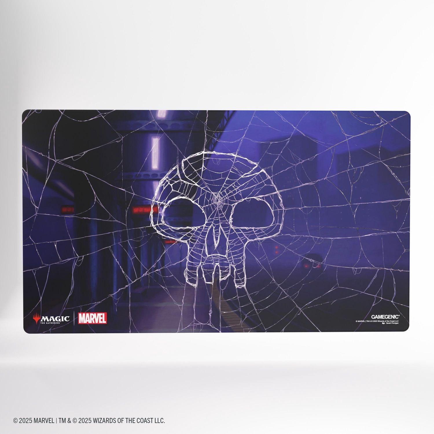 Gamegenic: Magic: The Gathering | Marvel&#39;s Spider-Man Shiny Playmat - Spider-Man Swamp
