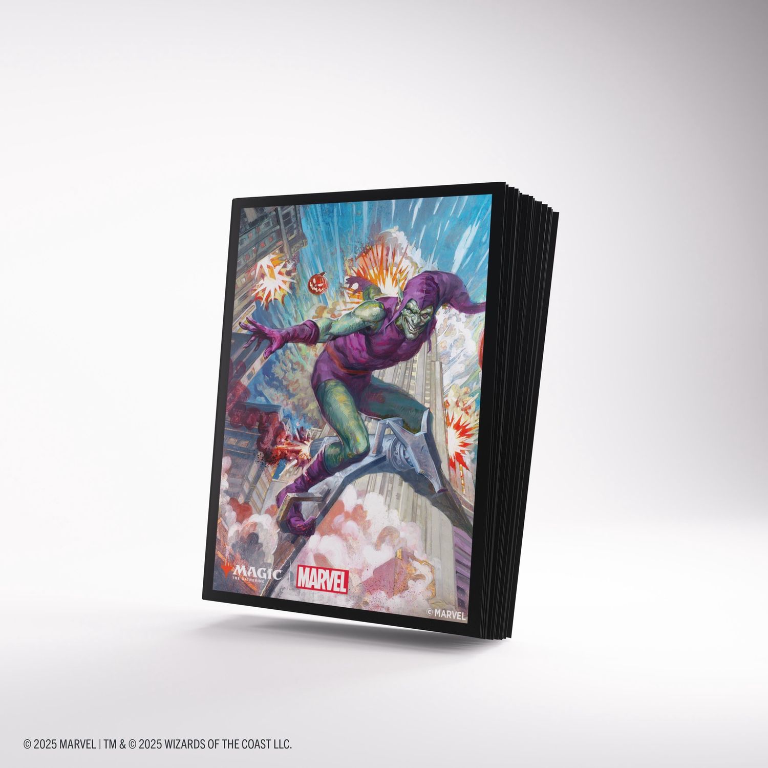 Gamegenic: Magic: The Gathering | Marvel&#39;s Spider-Man Premium Art Sleeves - Green Goblin
