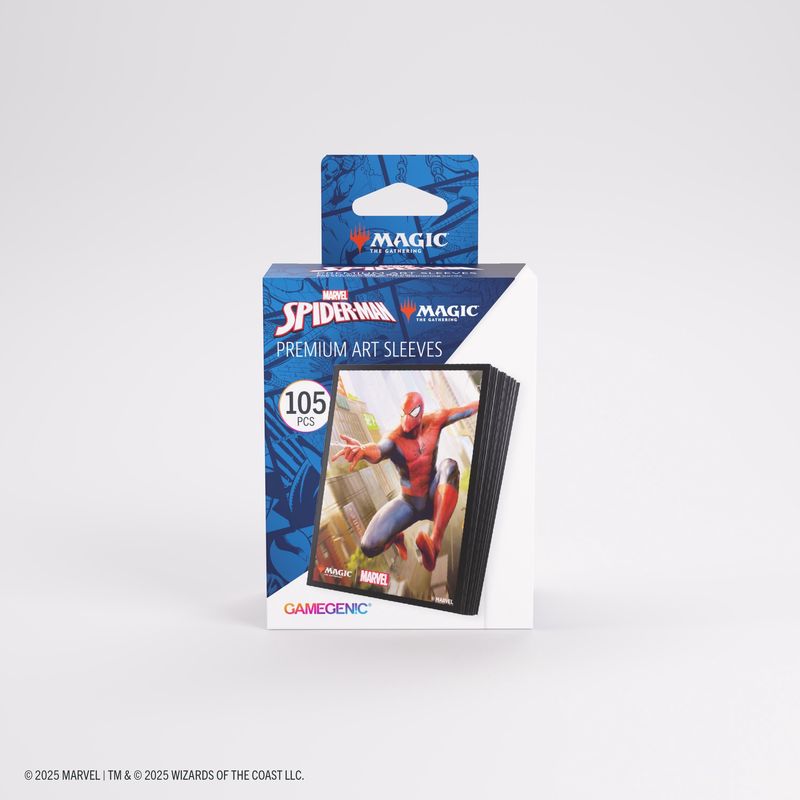 Gamegenic: Magic: The Gathering | Marvel&#39;s Spider-Man Premium Art Sleeves - Spider-Man
