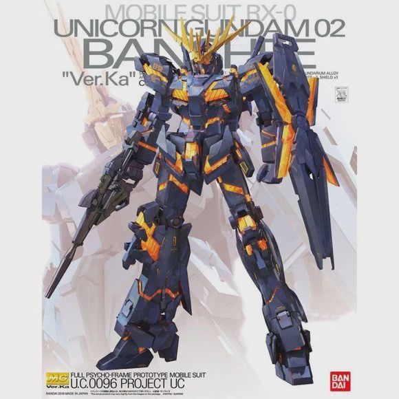 Unicorn Gundam 02 Banshee (Ver. Ka) &quot;Gundam UC&quot;, Bandai MG 1/100