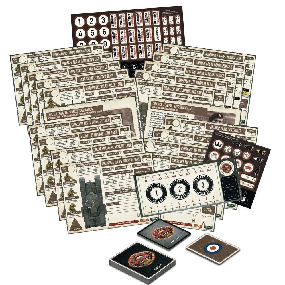 Achtung Panzer - British Card Bundle