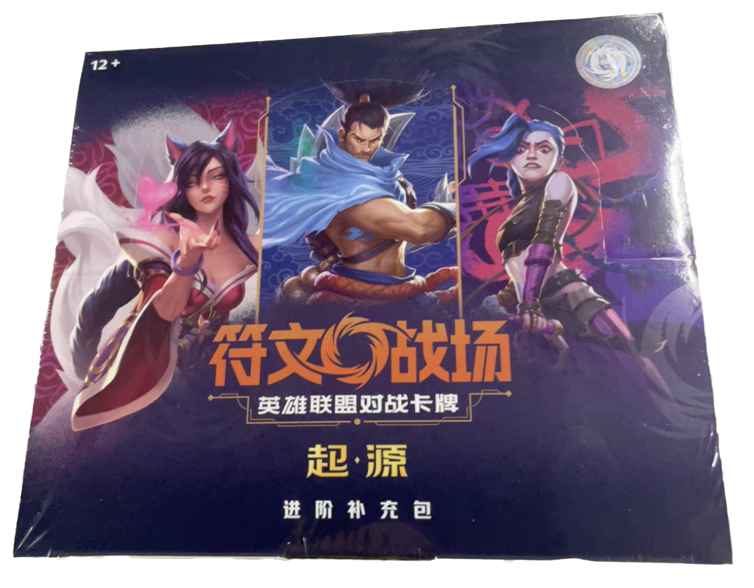 *CHINESE LANGUAGE TARIFF FREE*  RIFTBOUND TCG: LEAGUE OF LEGENDS: SET 1: ORIGINS BOOSTER (12CT DISPLAY)