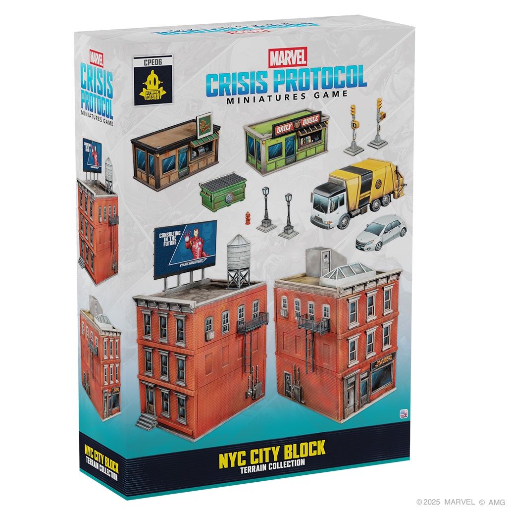Marvel: Crisis Protocol - NYC City Block Terrain Collection