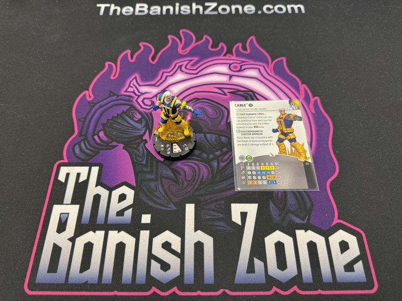 Heroclix: X-men 97 037a Cable Super Rare