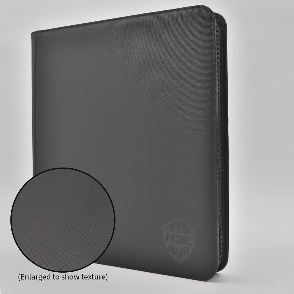 FCBC 12 Pocket Binder - Standard Black