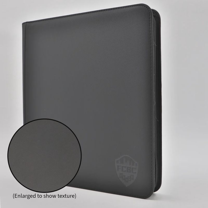 FCBC 12 Pocket Binder - Standard Black