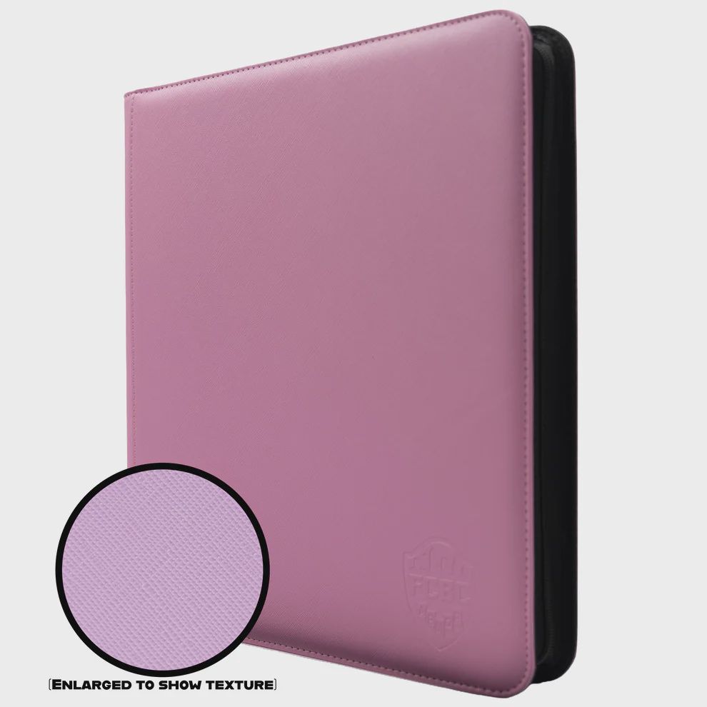 FCBC 12 Pocket Binder - Standard Pink