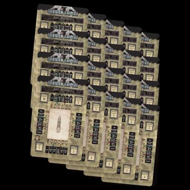 Leviathans: TGW - British Ship Card Pack