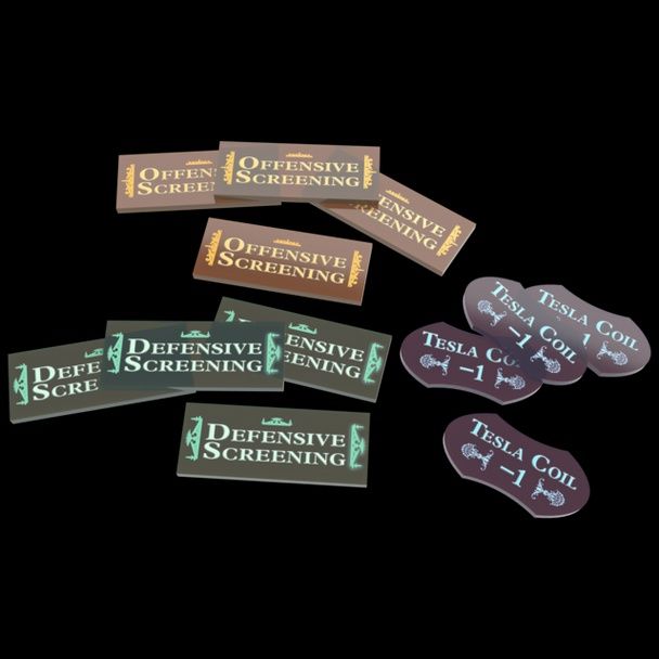 Leviathans: TGW - Acrylic Token Set