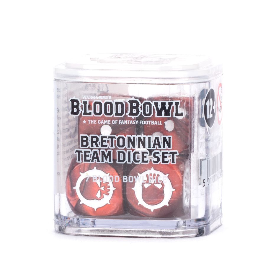 Blood Bowl Bretonnian  Team Dice Set