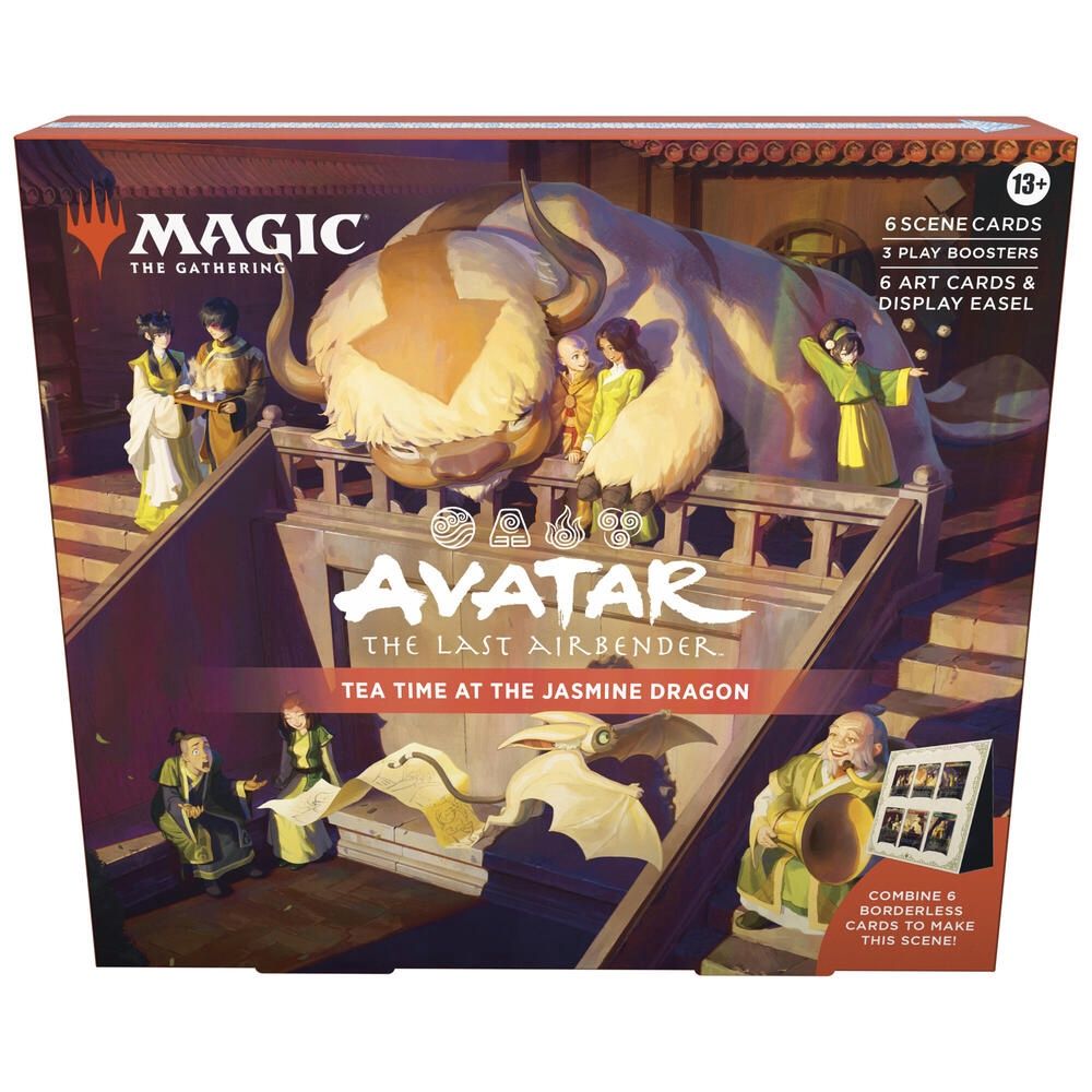 Magic: The Gathering - Avatar The Last Airbender Scene Box Magic: The Gathering - Avatar The Last Airbender Scene Box, Variant: Tea Time at the Jasmine Dragon