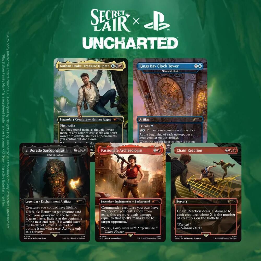 Magic: The Gathering - Secret Lair  - Uncharted Non-Foil Edition