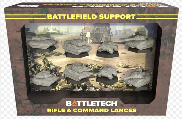 BattleTech: Battlefield Support Rifle &amp; Command Lances