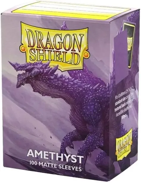 Dragon Shield - Amethyst - Matte Sleeves (100)