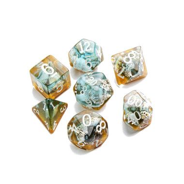 Gamegenic - Embraced Series: RPG Dice Set (Set of 7) - Summer Time