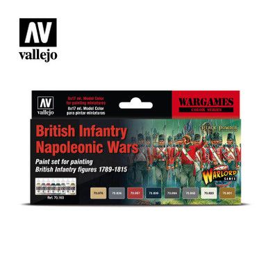 Wargames Set: British Napoleonic Paint Set