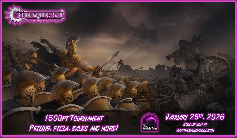 TBZ Conquest: The Last Argument of Kings - January 25th  - 1.5k points (1/25)