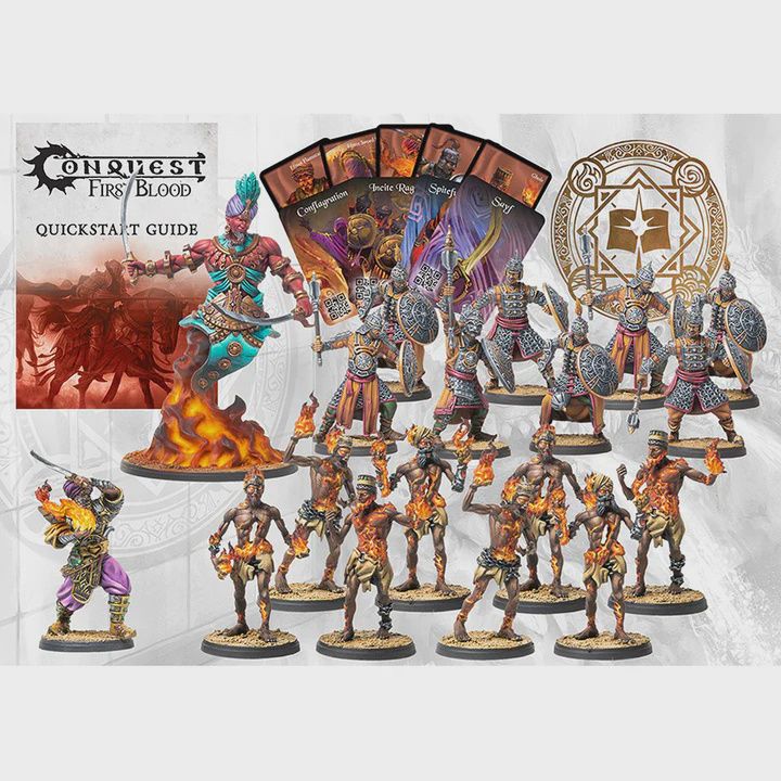 Conquest: Sorcerer Kings- First Blood Warband