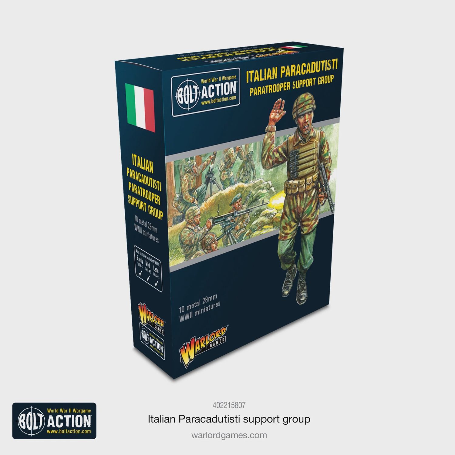 Bolt Action - Italian Paracadutisti Support Group