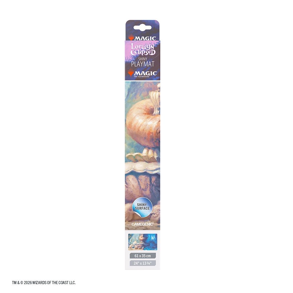 Magic: The Gathering | Lorwyn Eclipsed Shiny Playmat - Hallowed Fountain