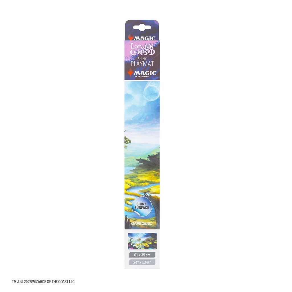 Magic: The Gathering | Lorwyn Eclipsed Shiny Playmat - Evolving Wilds