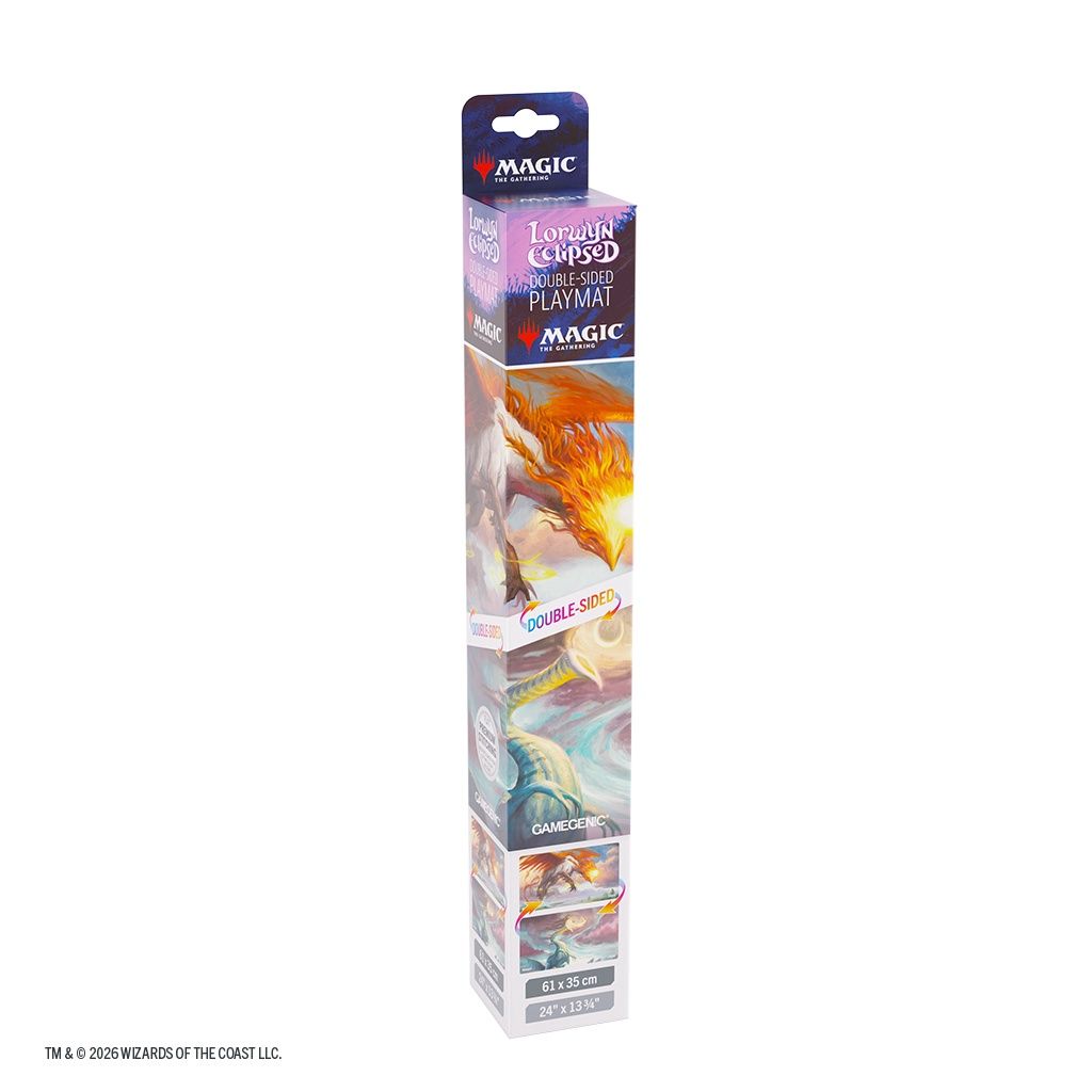 Magic: The Gathering | Lorwyn Eclipsed Double-sided Playmat - Eirdu, Carrier of Dawn/Isilu