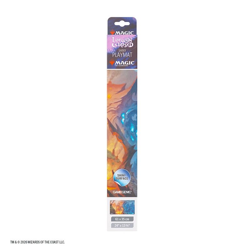 Magic: The Gathering | Lorwyn Eclipsed Shiny Playmat - Steam Vents