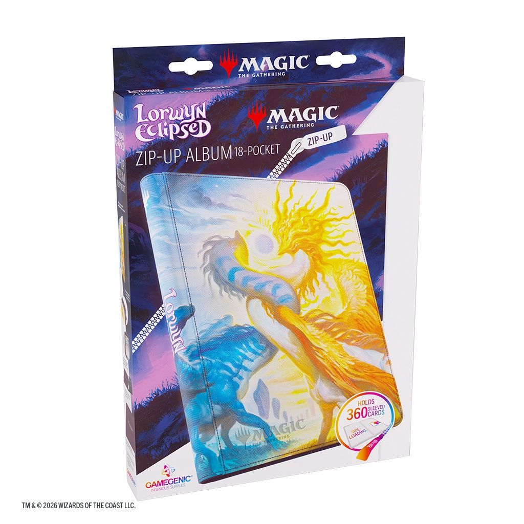 Magic: The Gathering | Lorwyn Eclipsed Zip-Up Album 18-Pocket - Celestial Reunion