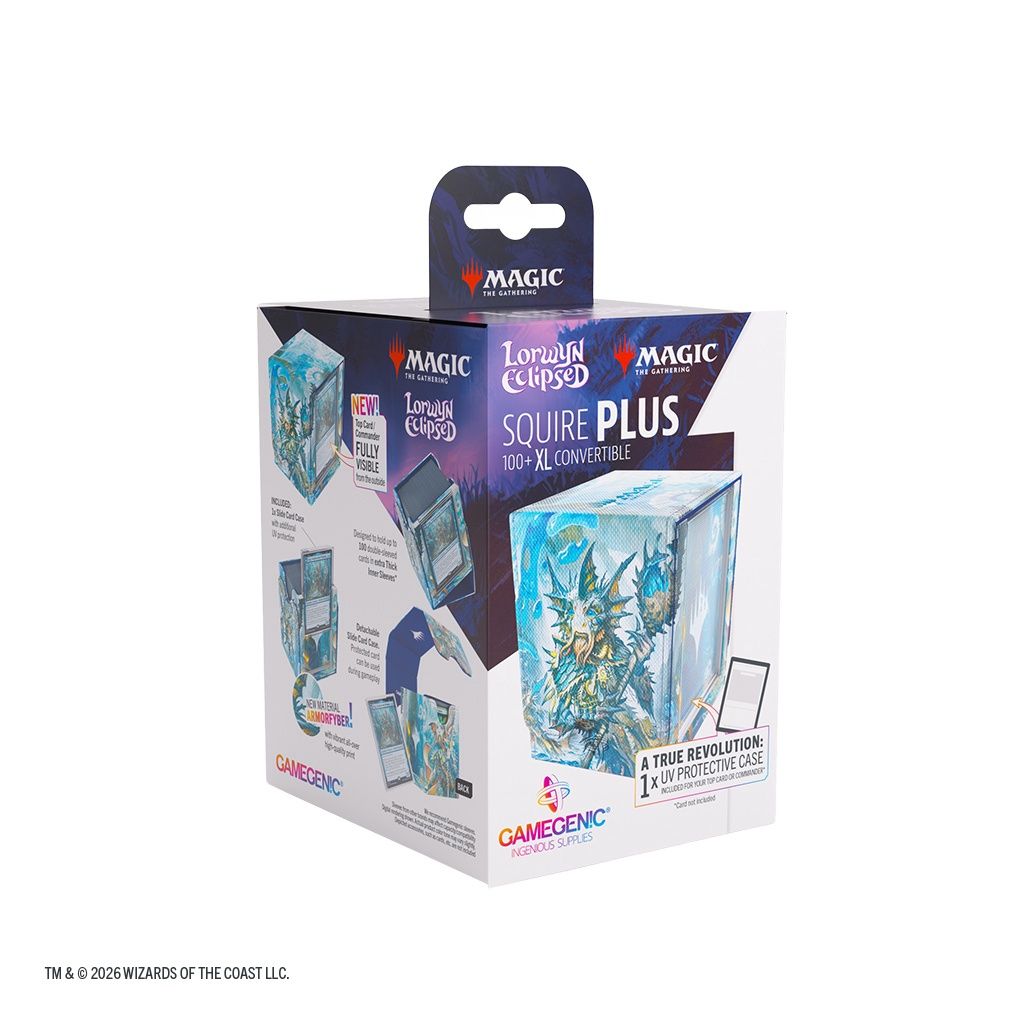 Magic: The Gathering | Lorwyn Eclipsed SquirePLUS 100+XL - Sygg Wanderwine Wisdom Wanderbrine Shield