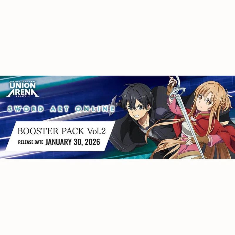 UNION ARENA CARD GAME: BOOSTER PACK: SWORD ART ONLINE VOLUME 2