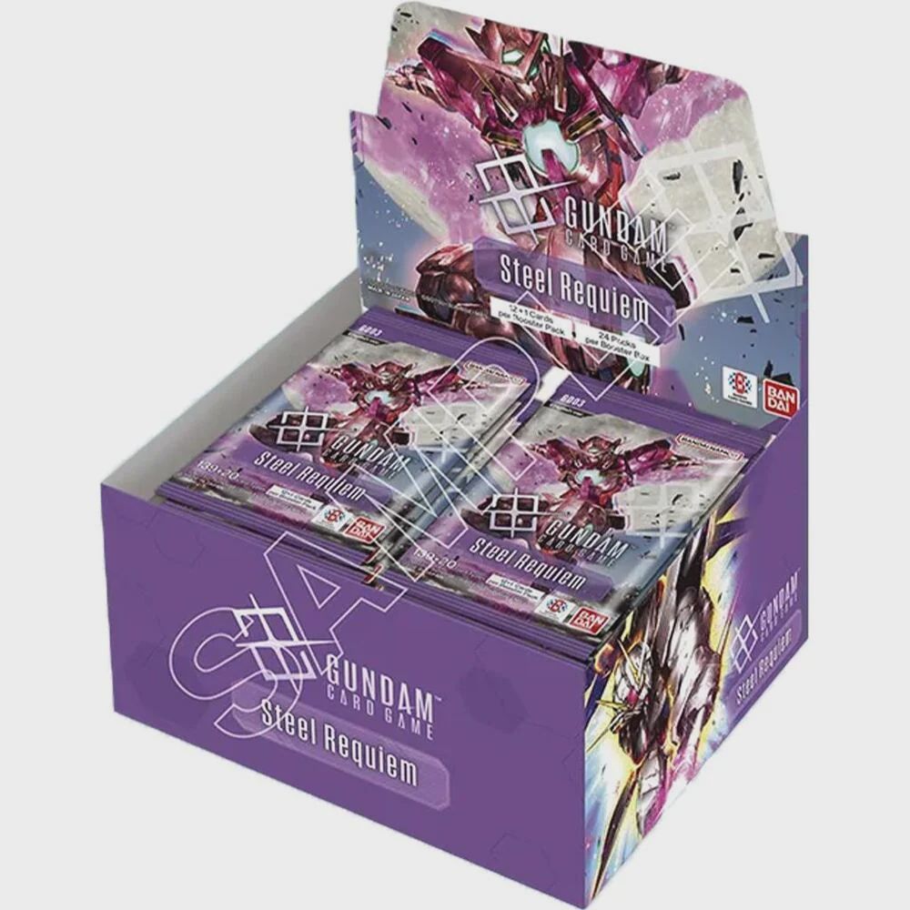 Gundam Card Game: Steel Requiem Booster Box (GD03)