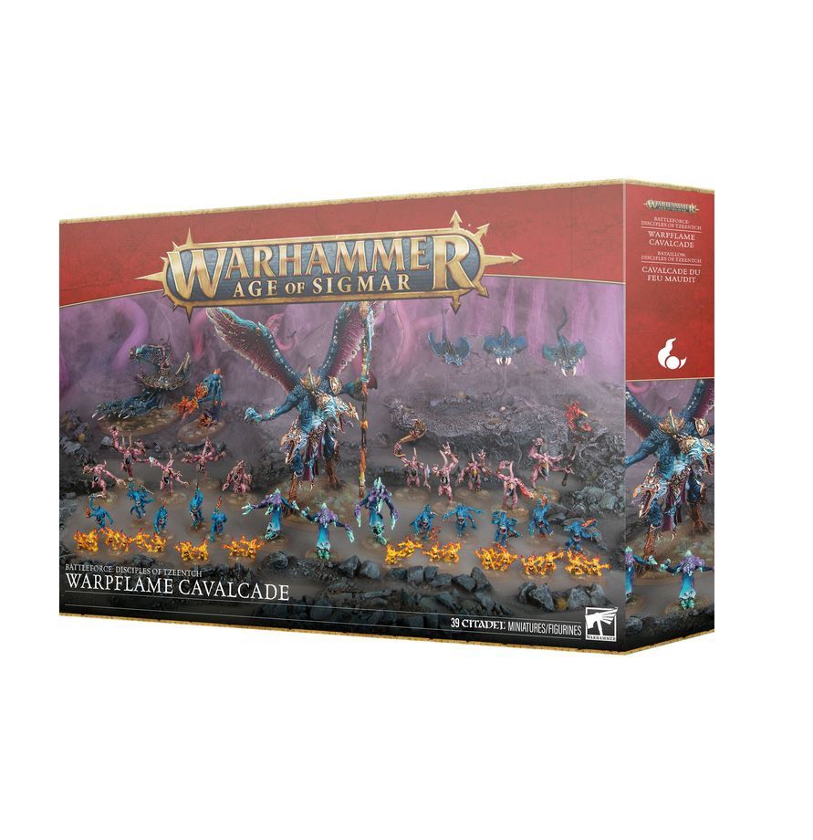 AoS: Battleforce: Disciples of Tzeentch – Warpflame Cavalcade