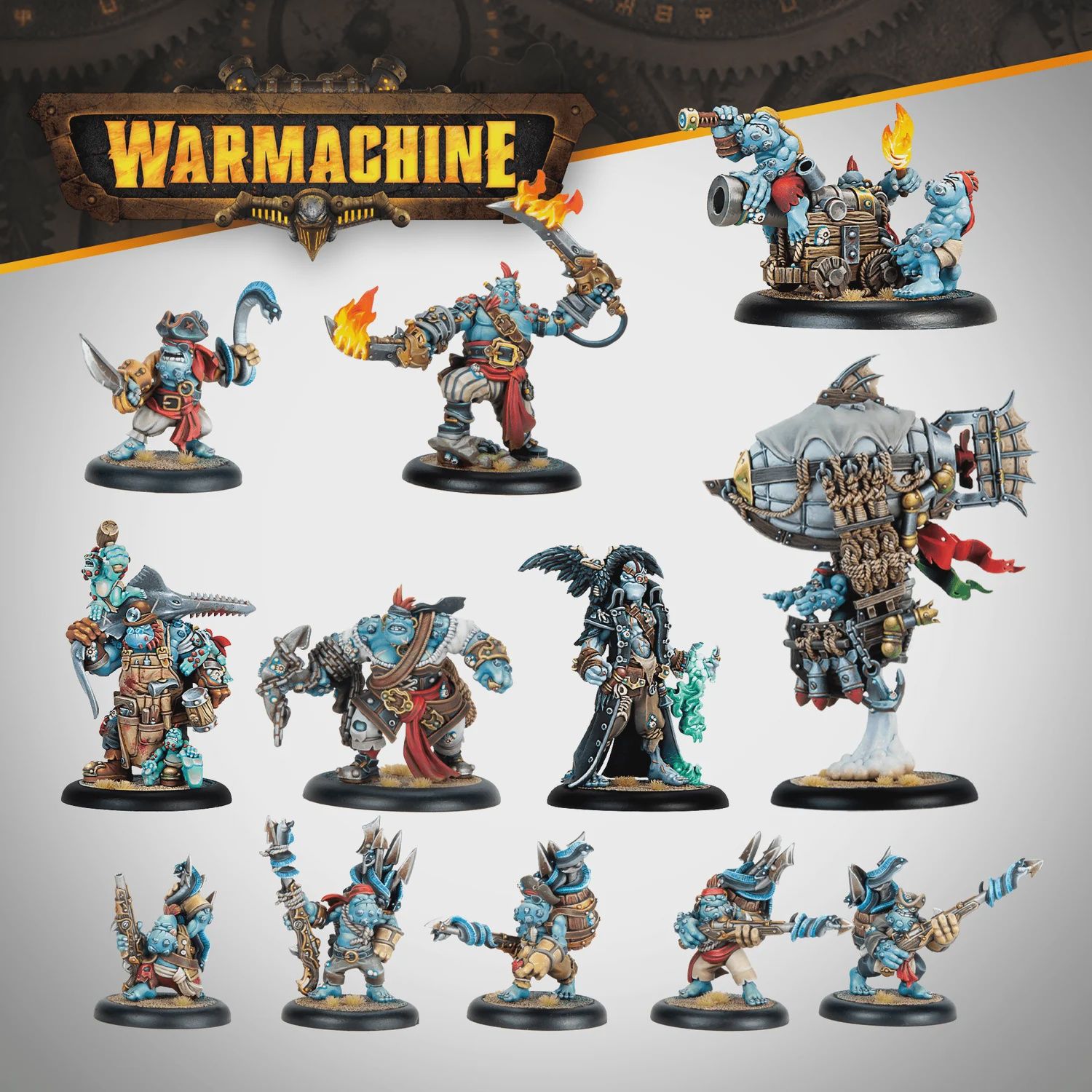 Warmachine: Southern Kriels Brineblood Auxiliary Expansion