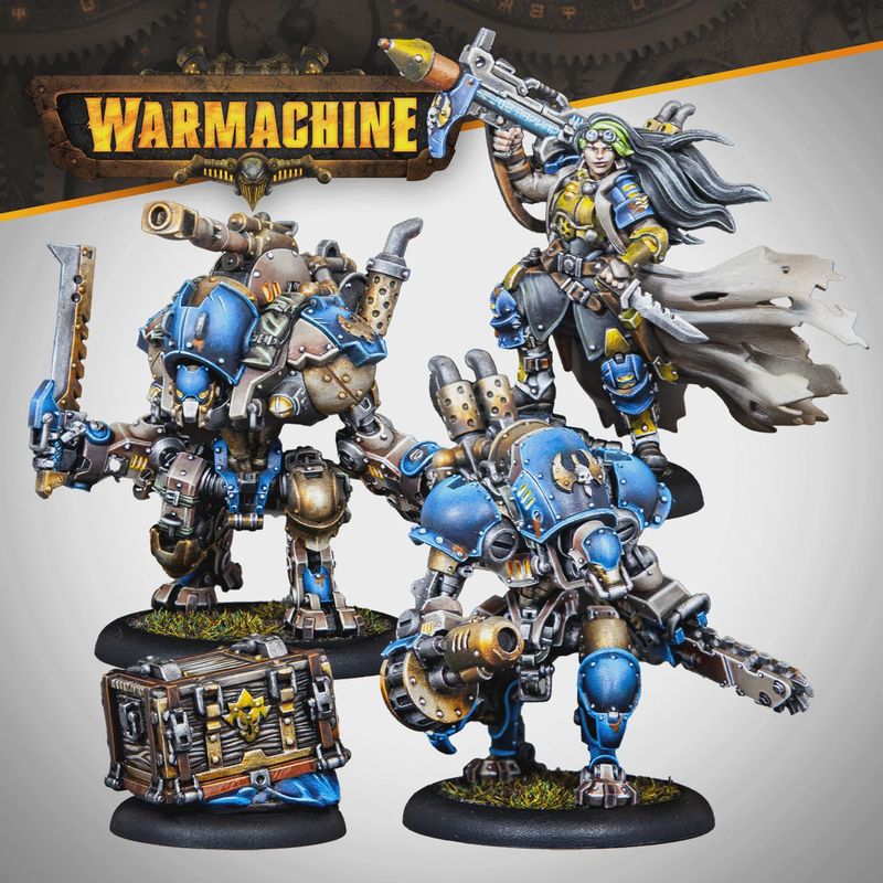 Warmachine: Cygnar Gravediggers Battlegroup Box