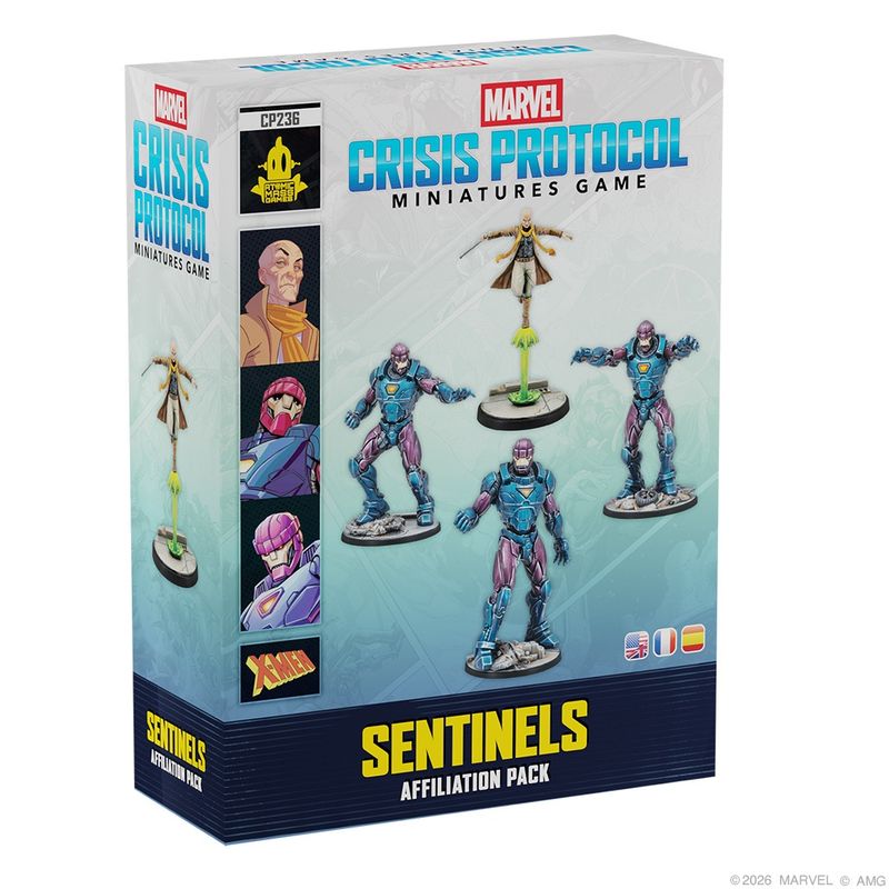 Marvel Crisis Protocol: - Sentinels Affiliation Pack