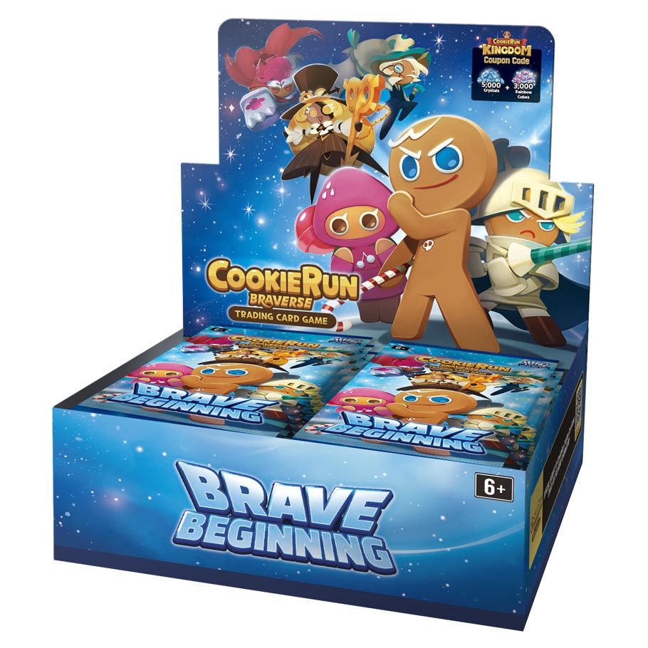 CookieRun TCG: Set 1: Brave Beginning Booster Display