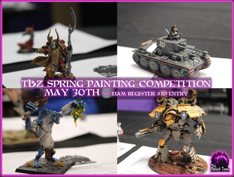 TBZ Spring Painting Competition! 5/30/26