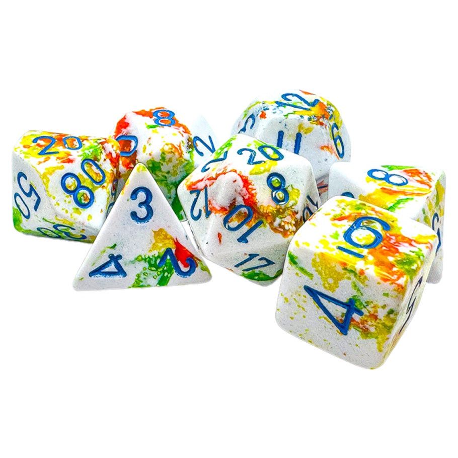 Chessex Brush Dice Breezy 7 Die Set