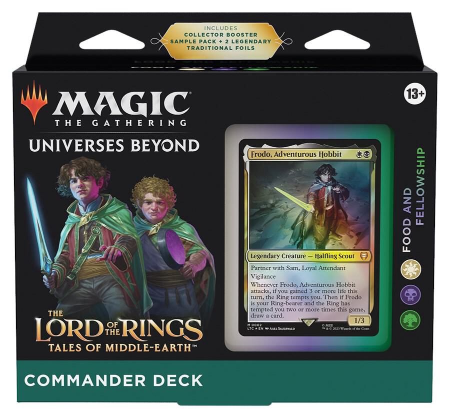 The Lord of the Rings: Tales of Middle-earth Commander Decks, Variant: Food and Fellowship